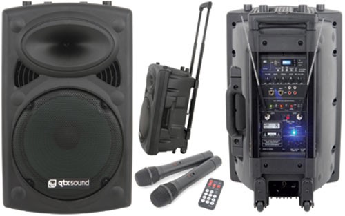 QTX QR-15 Portable PA - prenosný ozvučovací systém