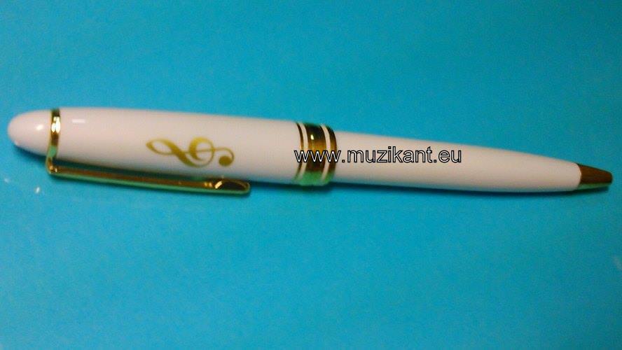 PETZ PT0642 darčekové pero s husľovým klúčom