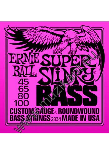 Ernie Ball 2834 Super Slinky Struny na basgitaru