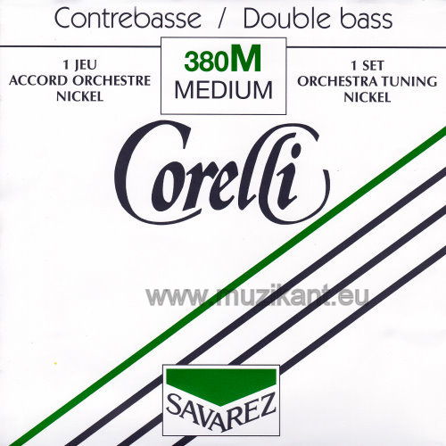 Corelli struny pre kontrabas medium 380M