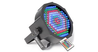 BeamZ LED FlatPAR reflektor s IR, 154x 10mm RGBW, DMX
