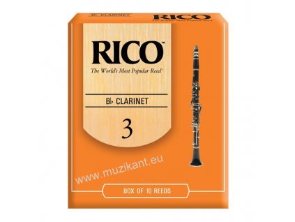 Plátok B klar. č.3  RICO  RCA1030