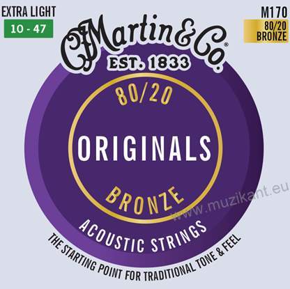 MARTIN M170 80/20 Bronze Extra Light