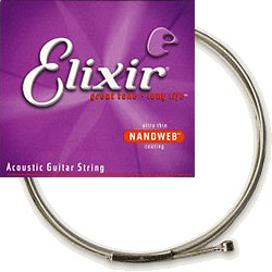 Elixir 023w Single String 80/20 bronze