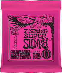 Ernie Ball 2623 7-string Super Slinky