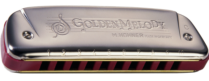 Hohner Golden Melody Harmonica C