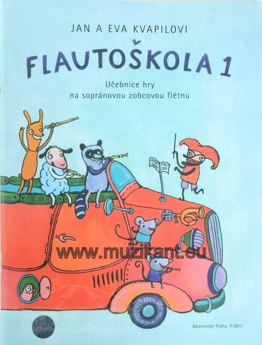Flautoškola 1 - Učebnice hry na sopránovou zobcovou flétnu
