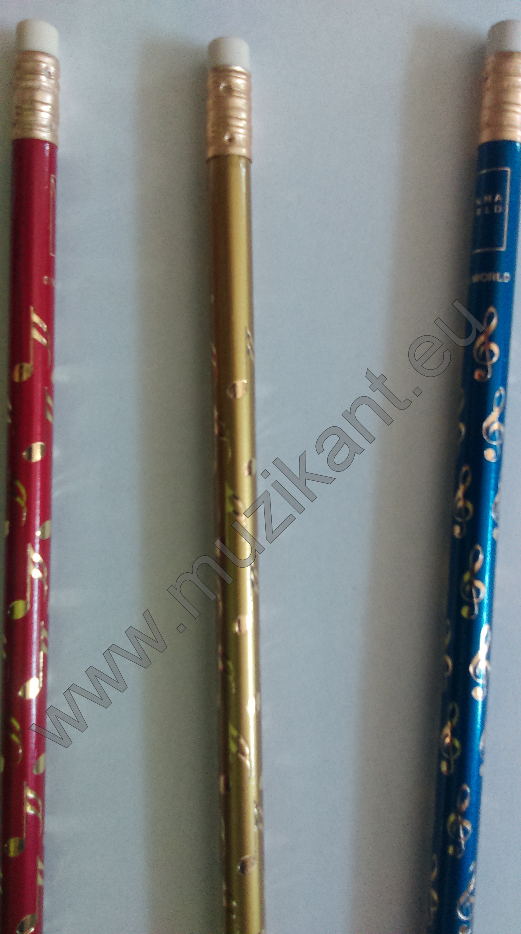 PETZ PZ0682 Ceruzka  s notovým motívom farebná  