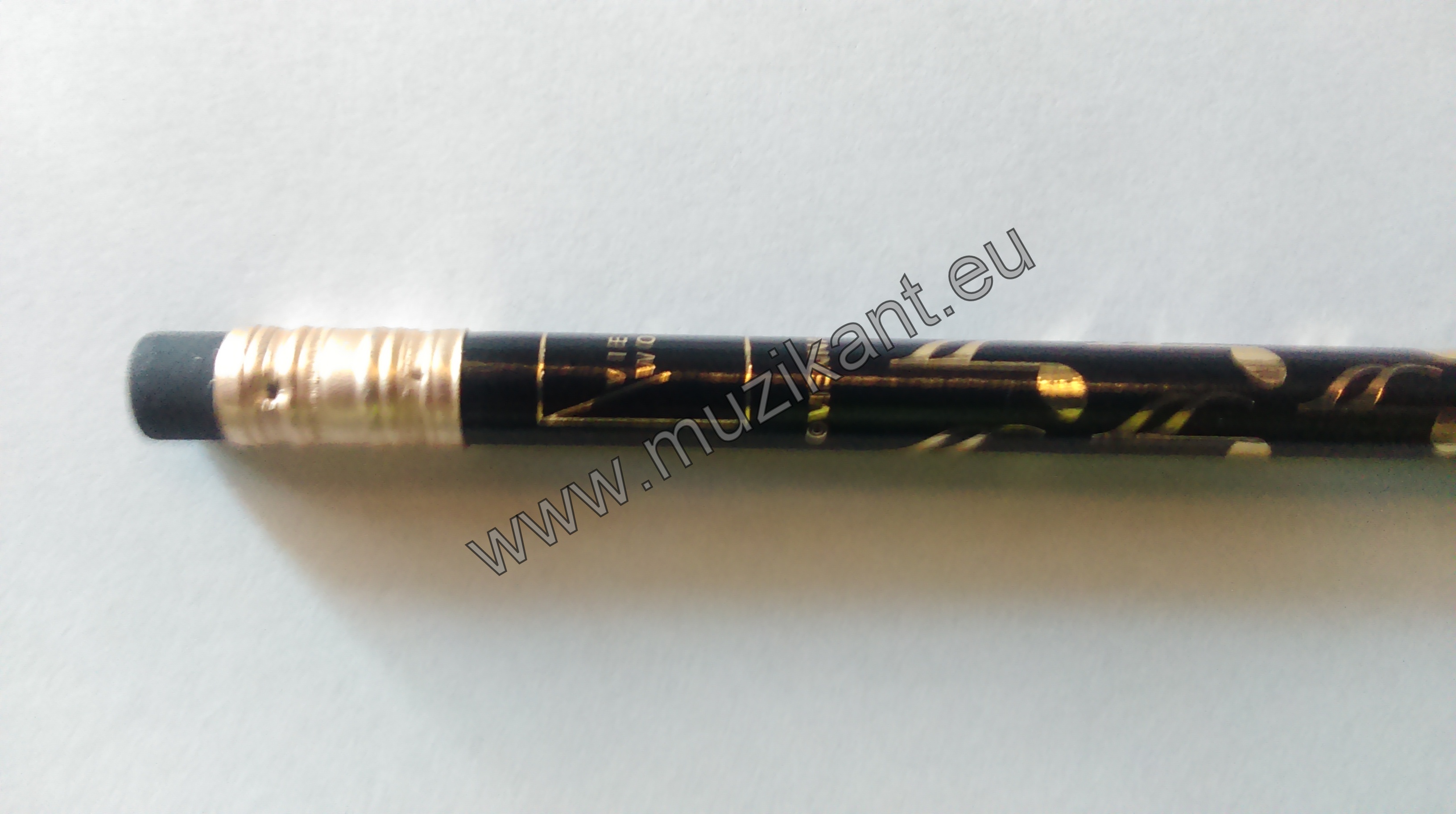 PETZ PZ0685 Ceruzka  s notovým motívom čierna  