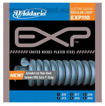 EXP 110 D´Addario struny  - Bulk balenie