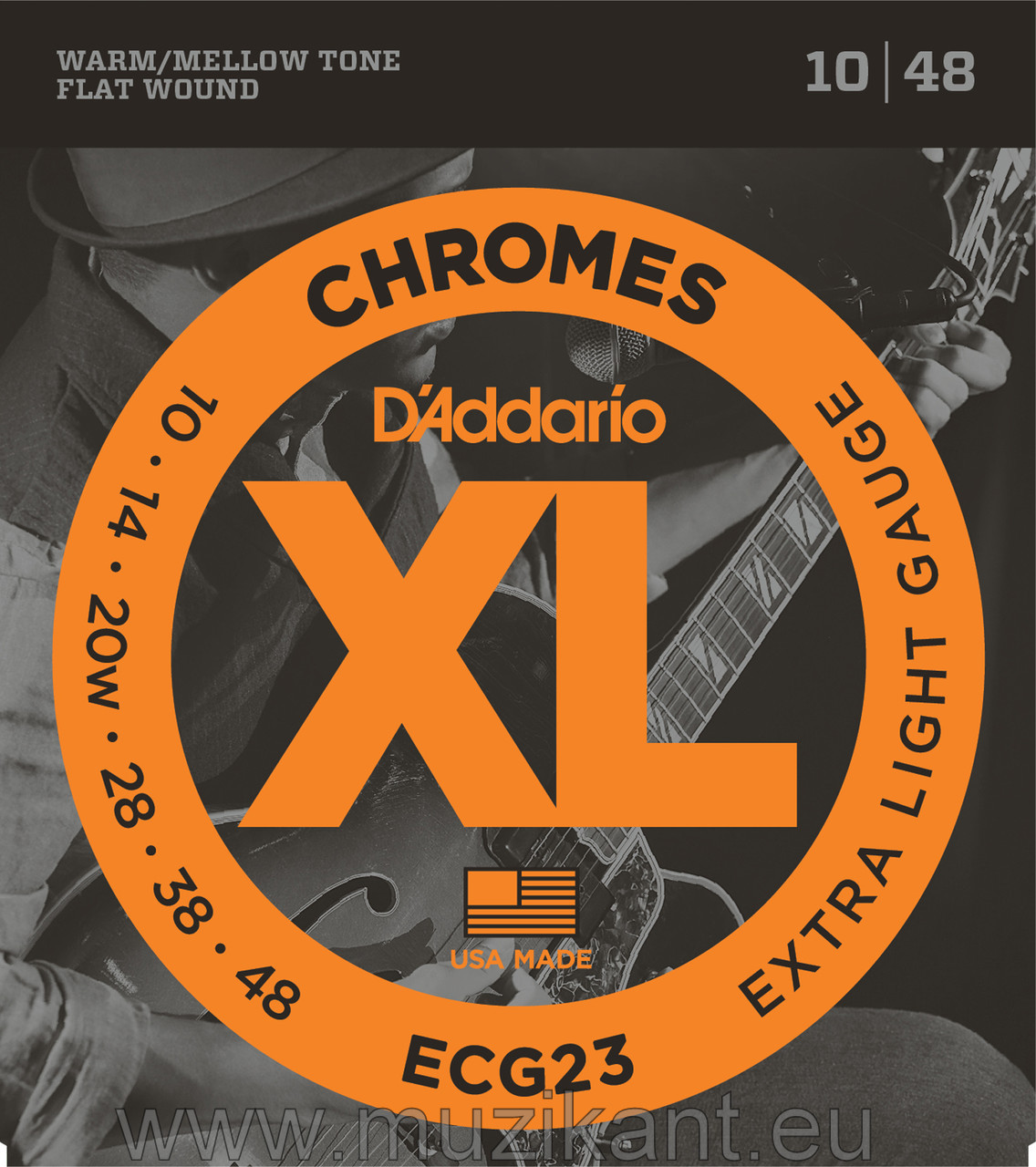 D´Addario ECG 23 struny el.gitara