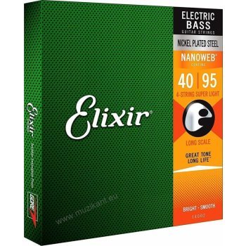 Elixir 14002 Bass NANOWEB Super Light/Long Scale