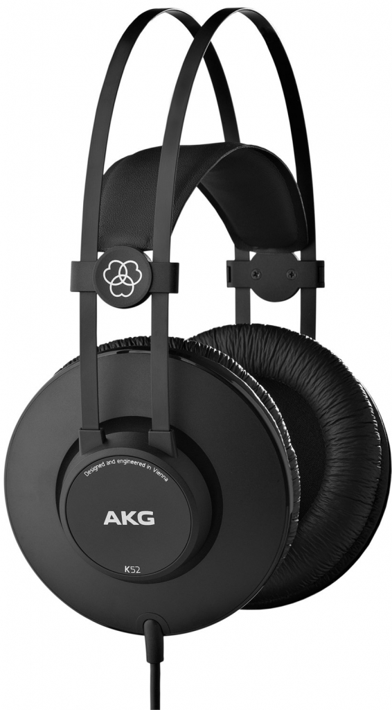 AKG K52 Slúchadlá do štúdia a na live nahrávanie