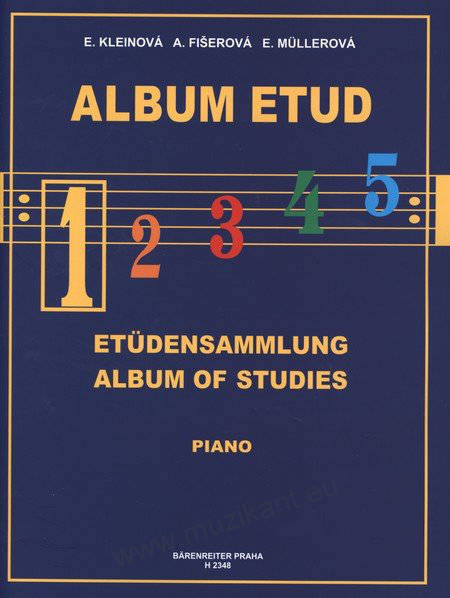 Album etud 1   E. Kleinová, A. Fišerová, E Mullerová 