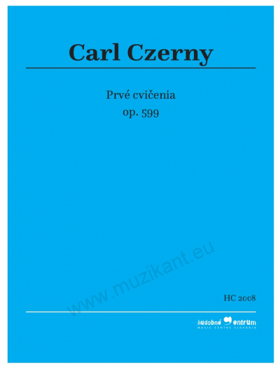 Prvé cvičenia Carl Czerny OP.599