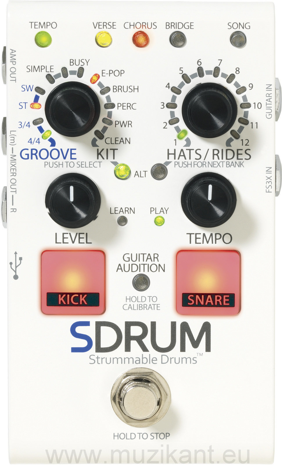 Digitech SDRUM - Strummable Drums