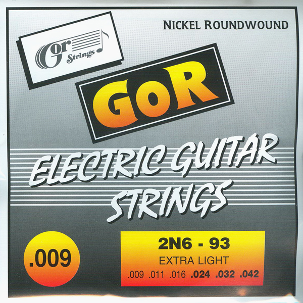 GOR Strings  2N6-93 .009 Struny el. git.