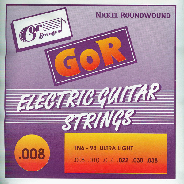 GOR Strings  1N6-93 .008 Struny el. git.