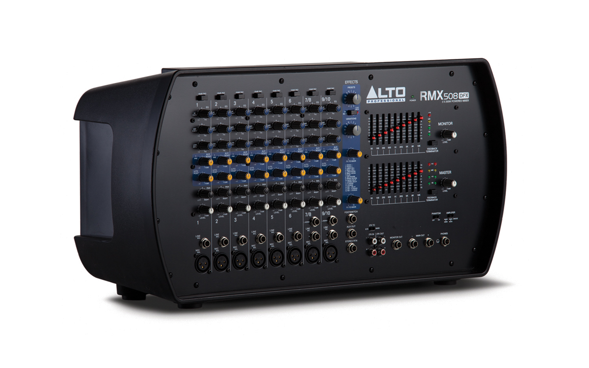 Alto RMX508 DFX výkonový kabinet mixpult 500W